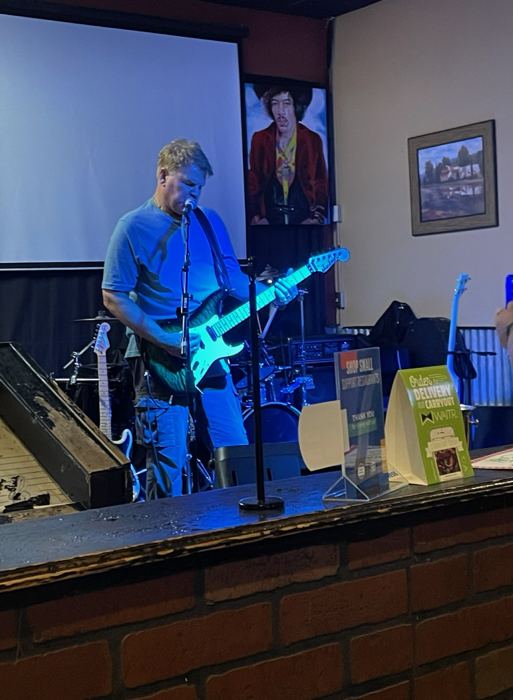 Randy on the Strat